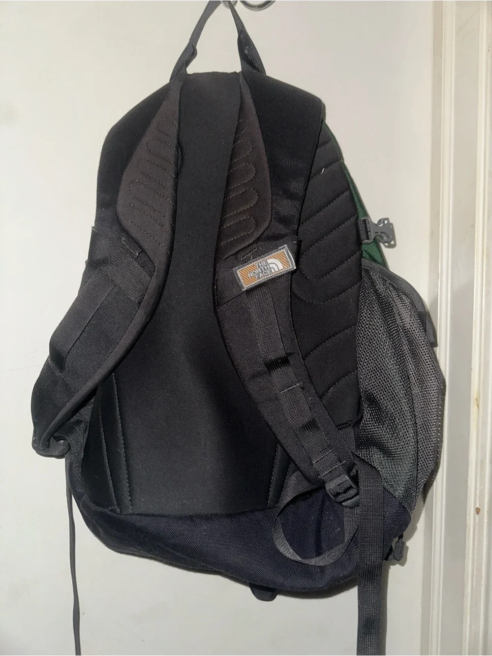 The North Face Green and Black Wasatch Backpack